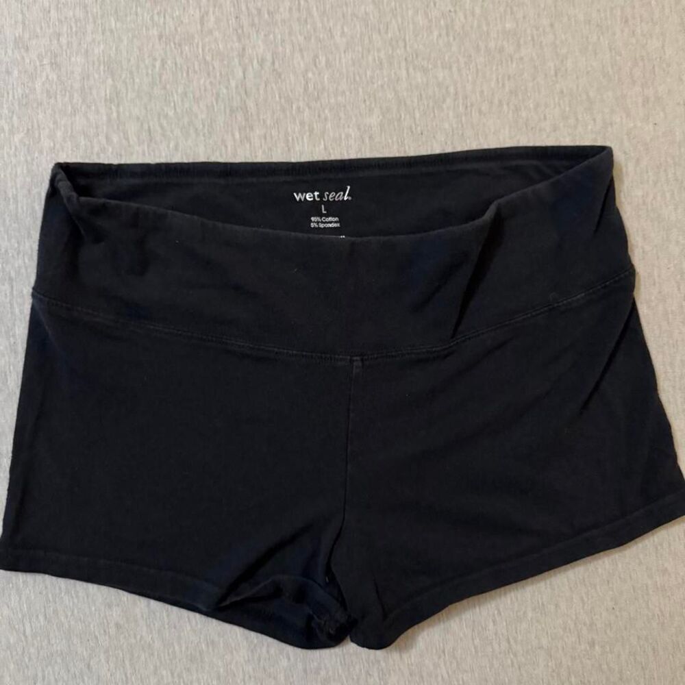 Wet-seal Women's Black Shorts